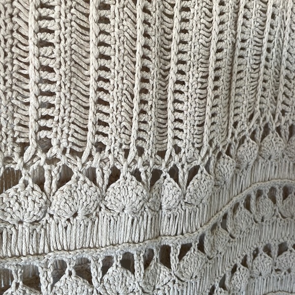 Crocheted Top/dress/beach cover-up, small - Picture 3 of 6